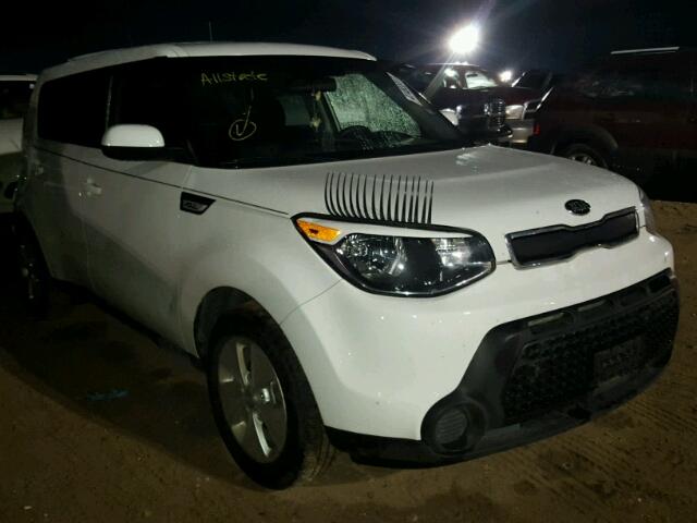 KNDJN2A22G7834824 - 2016 KIA SOUL WHITE photo 1