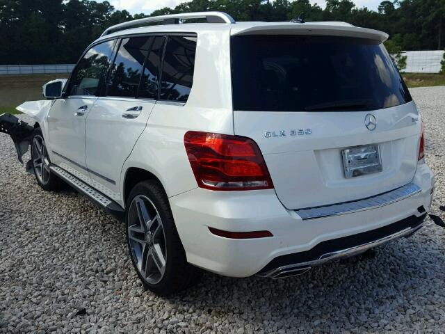 WDCGG8JB3DG042209 - 2013 MERCEDES-BENZ GLK WHITE photo 3