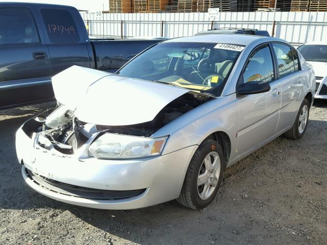 1G8AJ55F76Z109467 - 2006 SATURN ION LEVEL SILVER photo 2