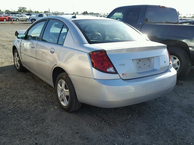 1G8AJ55F76Z109467 - 2006 SATURN ION LEVEL SILVER photo 3