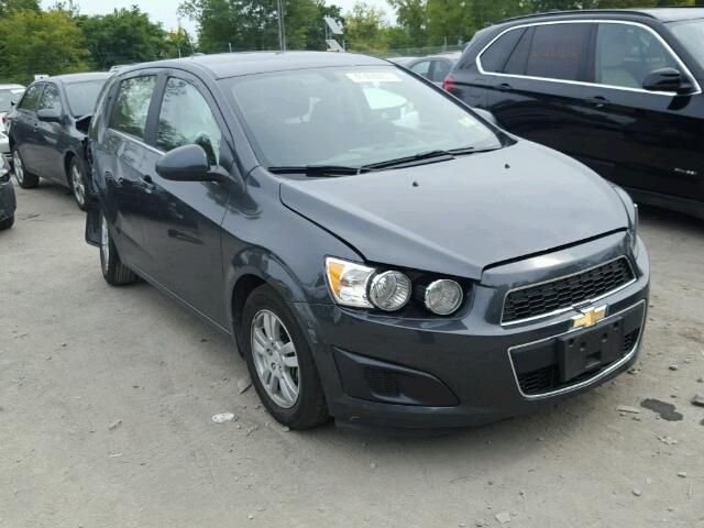 1G1JC6SG4G4165134 - 2016 CHEVROLET SONIC LT BLACK photo 1