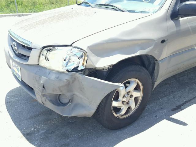 4F2YU07B91KM56132 - 2001 MAZDA TRIBUTE DX 奶油色 照片 9