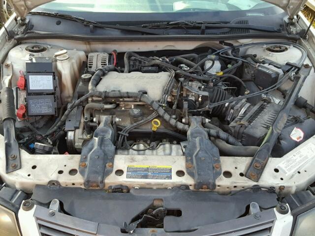 2G1WF52EX49299127 - 2004 CHEVROLET IMPALA CREAM photo 7