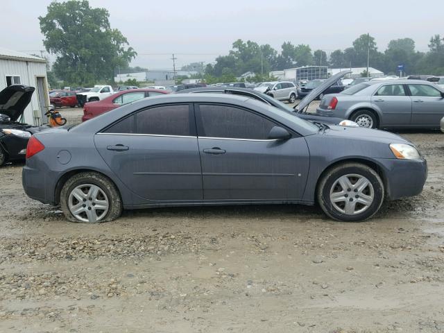 1G2ZF58B974235819 - 2007 PONTIAC G6 VALUE L GRAY photo 9