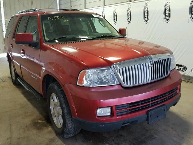 5LMFU27586LJ03484 - 2006 LINCOLN NAVIGATOR RED photo 1