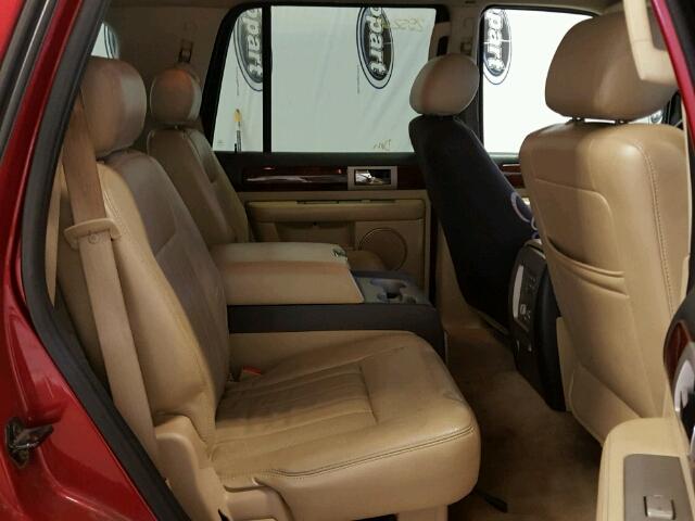 5LMFU27586LJ03484 - 2006 LINCOLN NAVIGATOR RED photo 6