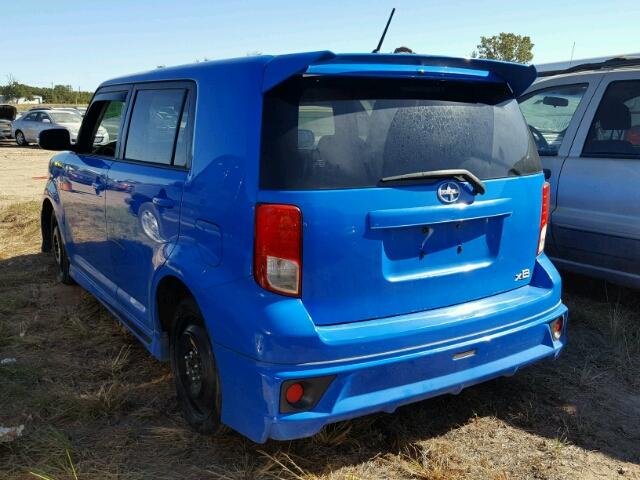 JTLZE4FE9B1135546 - 2011 TOYOTA SCION XB BLUE photo 3