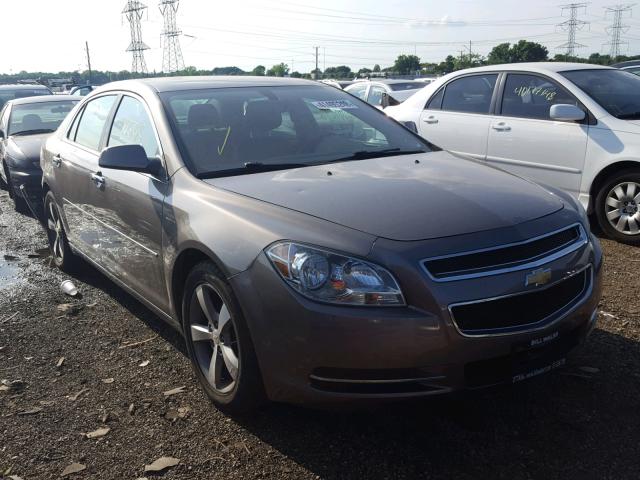 1G1ZC5E07CF145034 - 2012 CHEVROLET MALIBU 1LT BEIGE photo 1