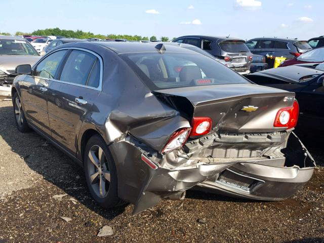 1G1ZC5E07CF145034 - 2012 CHEVROLET MALIBU 1LT BEIGE photo 3