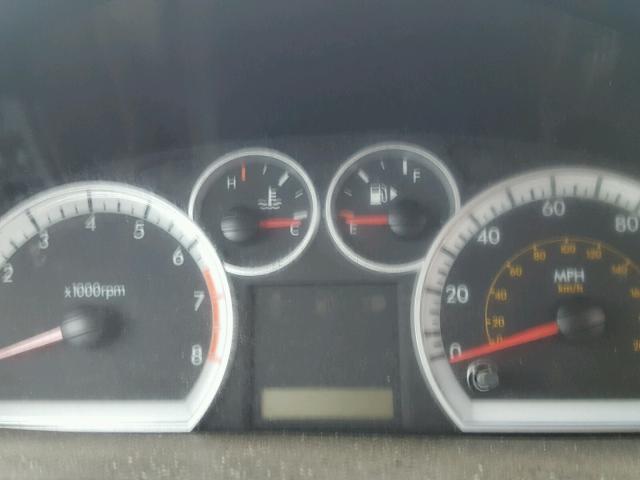 KL1TD56667B125102 - 2007 CHEVROLET AVEO BASE Қызыл фото 8