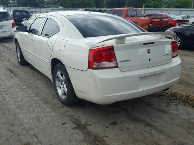 2B3CA9CV9AH288296 - 2010 DODGE CHARGER RA WHITE photo 3