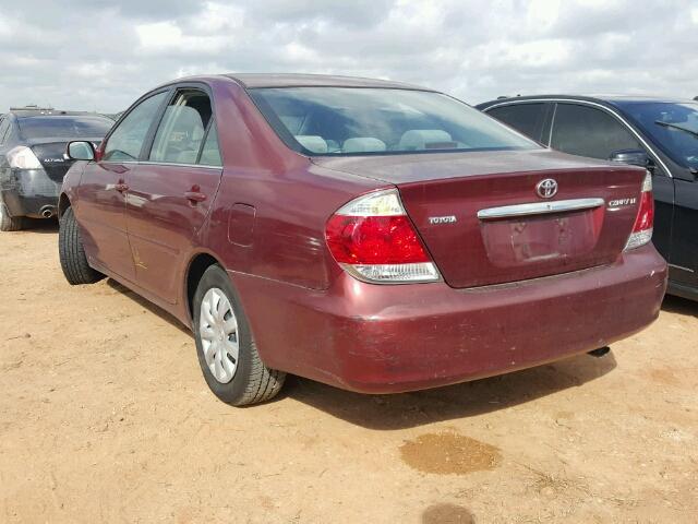 4T1BE32K66U132042 - 2006 TOYOTA CAMRY LE 红色 照片 3