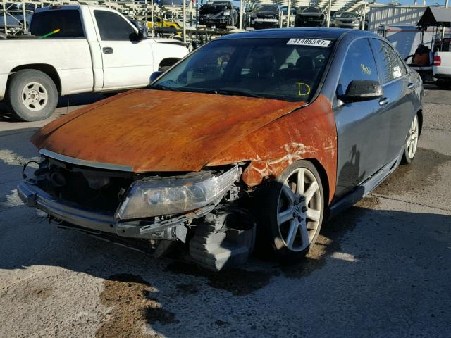 JH4CL95984C007894 - 2004 ACURA TSX CHARCOAL photo 2