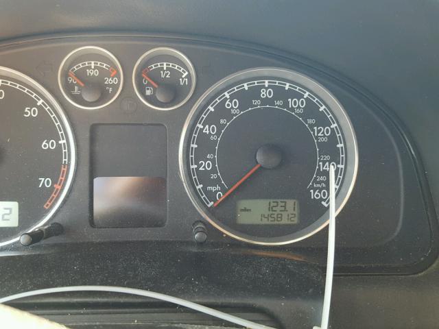 WVWRH63B14P053805 - 2004 VOLKSWAGEN PASSAT GLX SILVER photo 8