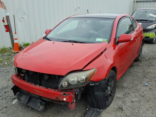 JTKDE177X50051971 - 2005 TOYOTA SCION TC 红色 照片 2