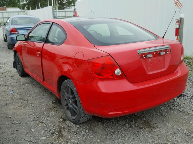 JTKDE177X50051971 - 2005 TOYOTA SCION TC 红色 照片 3