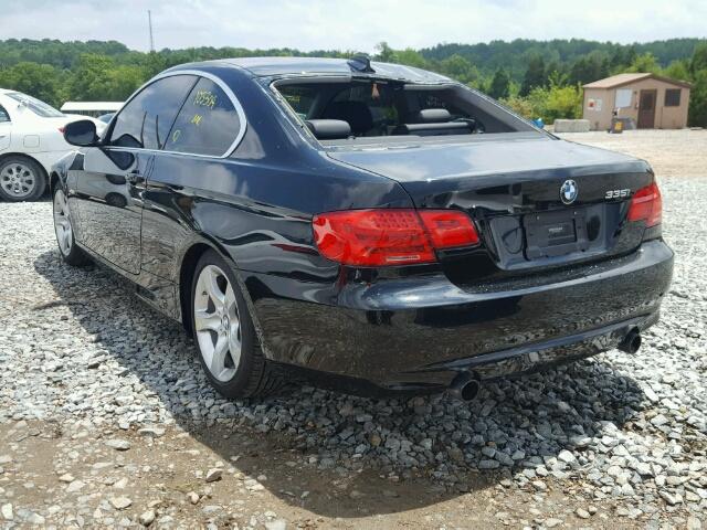 WBAKG7C52CE263177 - 2012 BMW 335 I BLACK photo 3