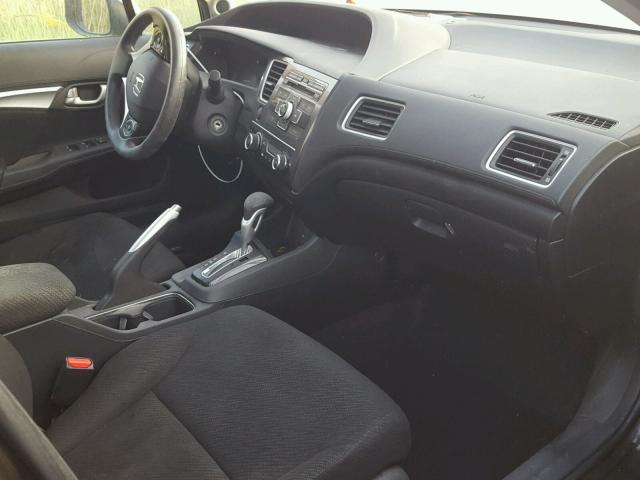 2HGFB2F81DH584814 - 2013 HONDA CIVIC EX შავი ფოტო 5
