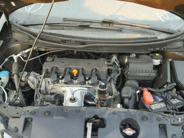 2HGFB2F81DH584814 - 2013 HONDA CIVIC EX შავი ფოტო 7