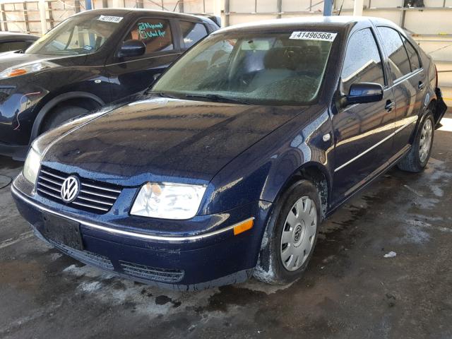 3VWRK69M84M014321 - 2004 VOLKSWAGEN JETTA GL BLUE photo 2