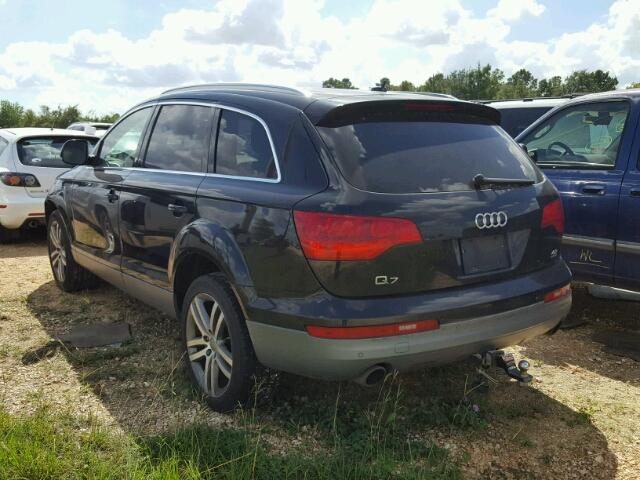 WA1BV74L37D059340 - 2007 AUDI Q7 4.2 QUA BLACK photo 3