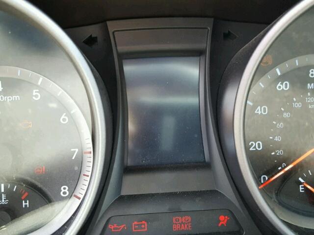 5XYZT3LB5GG307858 - 2016 HYUNDAI SANTA FE S RED photo 8