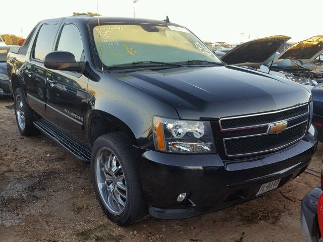 3GNFK12347G138333 - 2007 CHEVROLET AVALANCHE BLACK photo 1