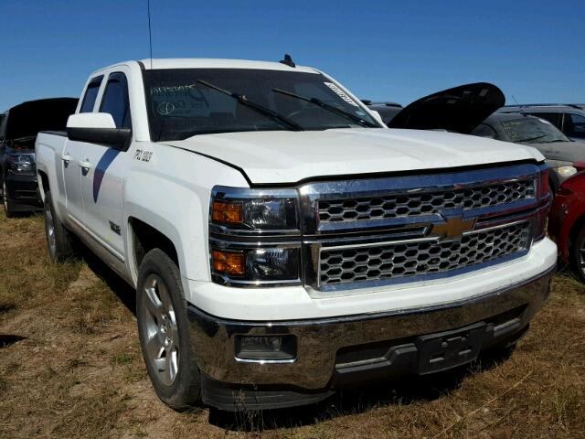 1GCRCREC4FZ247578 - 2015 CHEVROLET SILVERADO WHITE photo 1