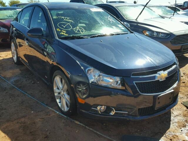 1G1PG5SB5E7425548 - 2014 CHEVROLET CRUZE BLACK photo 1