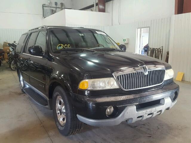 5LMEU27R72LJ10614 - 2002 LINCOLN NAVIGATOR BLACK photo 1