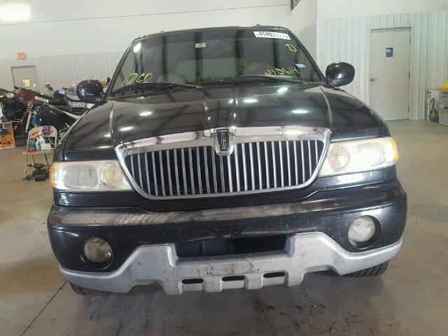 5LMEU27R72LJ10614 - 2002 LINCOLN NAVIGATOR BLACK photo 9