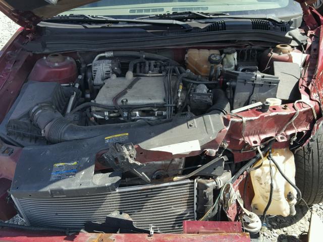 1G1ZT52814F111196 - 2004 CHEVROLET MALIBU LS 红色 照片 7