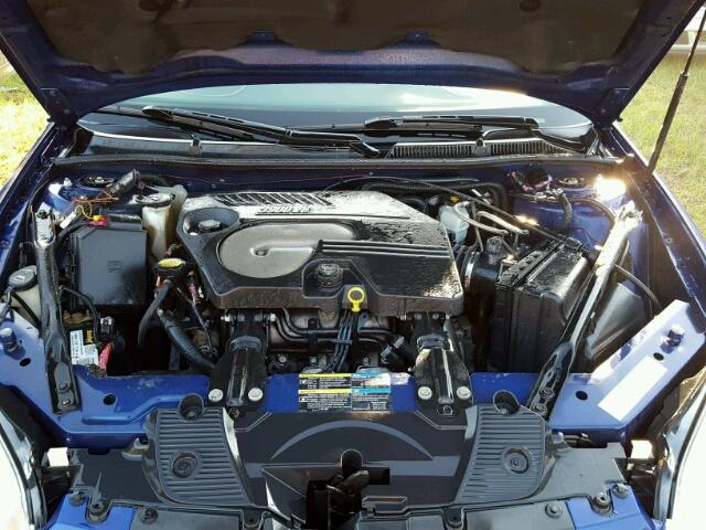 2G1WC581569404687 - 2006 CHEVROLET IMPALA BLUE photo 7