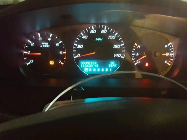 2G1WC581569404687 - 2006 CHEVROLET IMPALA BLUE photo 8