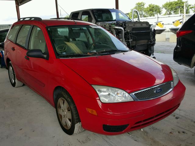 1FAHP36N06W180594 - 2006 FORD FOCUS ZXW RED photo 1