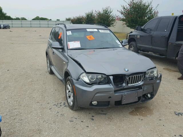WBXPC9C46AWJ35431 - 2010 BMW X3 XDRIVE3 GRAY photo 1