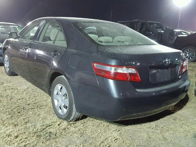 4T1BE46K49U394646 - 2009 TOYOTA CAMRY BASE GRAY photo 3