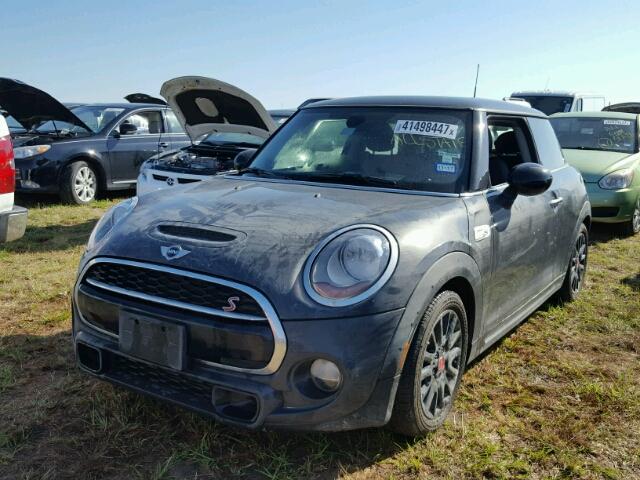 WMWXP7C50F2A34902 - 2015 MINI COOPER GRAY photo 2