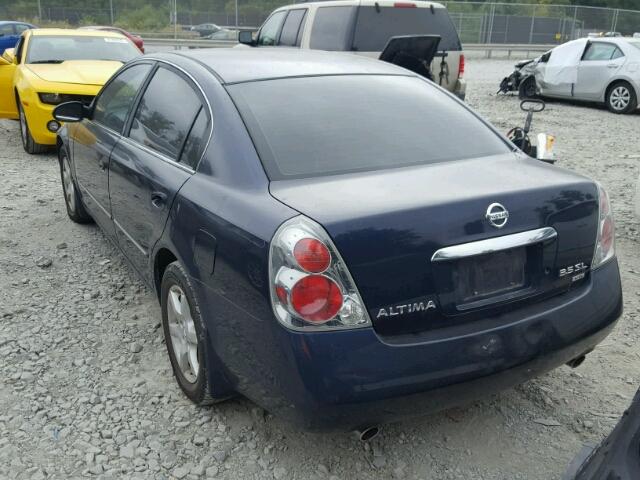 1N4BL11E85C258309 - 2005 NISSAN ALTIMA BLUE photo 3