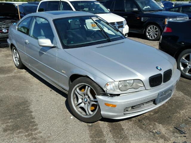 WBABN53451JU30606 - 2001 BMW 330 SILVER photo 1