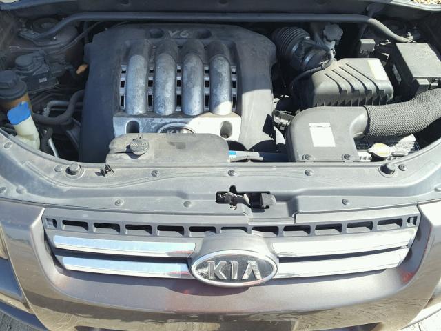 KNDJF723867215130 - 2006 KIA NEW SPORTA BROWN photo 7