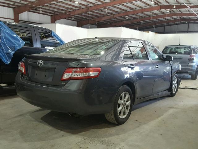 4T1BF3EK3BU654467 - 2011 TOYOTA CAMRY BASE CHARCOAL photo 4