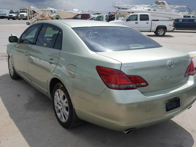 4T1BK36B68U281542 - 2008 TOYOTA AVALON GREEN photo 3