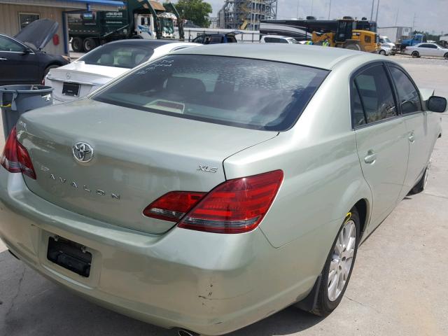 4T1BK36B68U281542 - 2008 TOYOTA AVALON GREEN photo 4