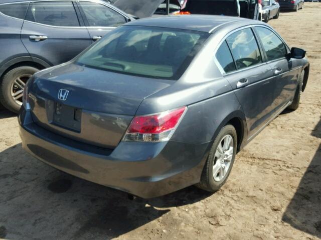 1HGCP26499A075416 - 2009 HONDA ACCORD LXP GRAY photo 4