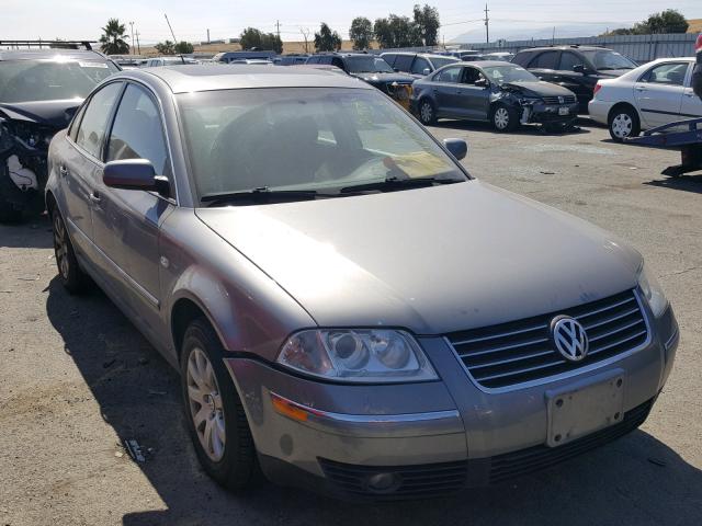 WVWPD63B83P255168 - 2003 VOLKSWAGEN PASSAT GLS SILVER photo 1