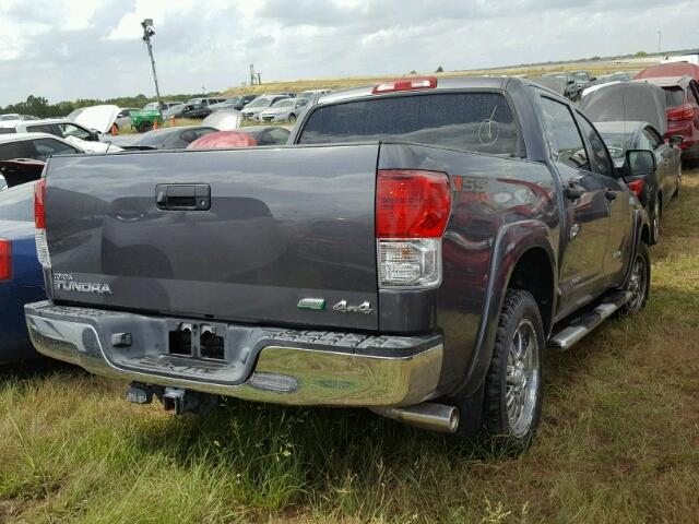 5TFDW5F15DX319405 - 2013 TOYOTA TUNDRA CRE BLACK photo 4