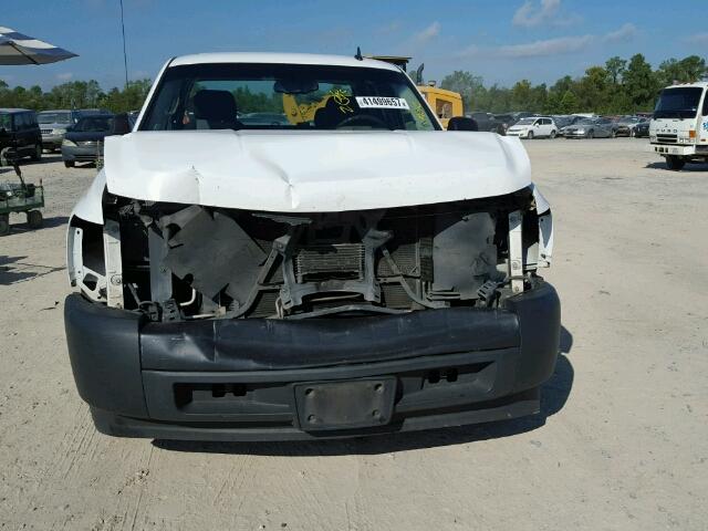 1GCEK19J98Z244951 - 2008 CHEVROLET SILVERADO WHITE photo 9