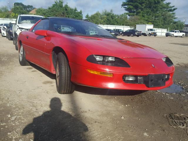 2G1FP22KXT2118181 - 1996 CHEVROLET CAMARO BAS RED photo 1