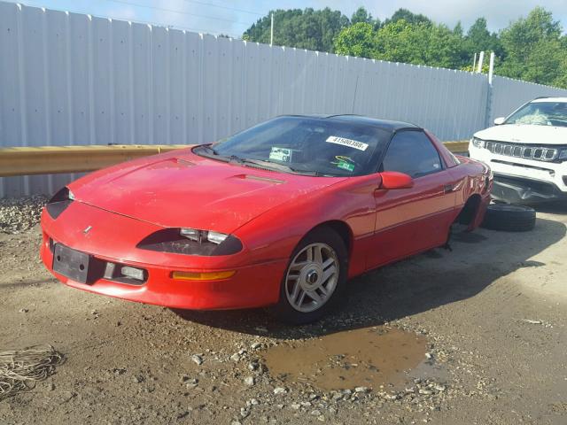 2G1FP22KXT2118181 - 1996 CHEVROLET CAMARO BAS 红色 照片 2